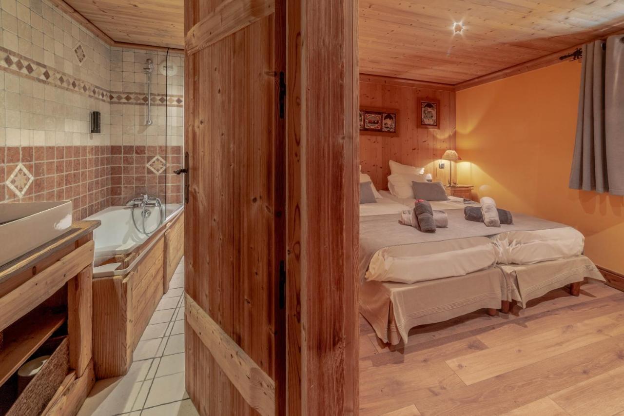 Chalet Les Trois Coeurs Мерибел Екстериор снимка
